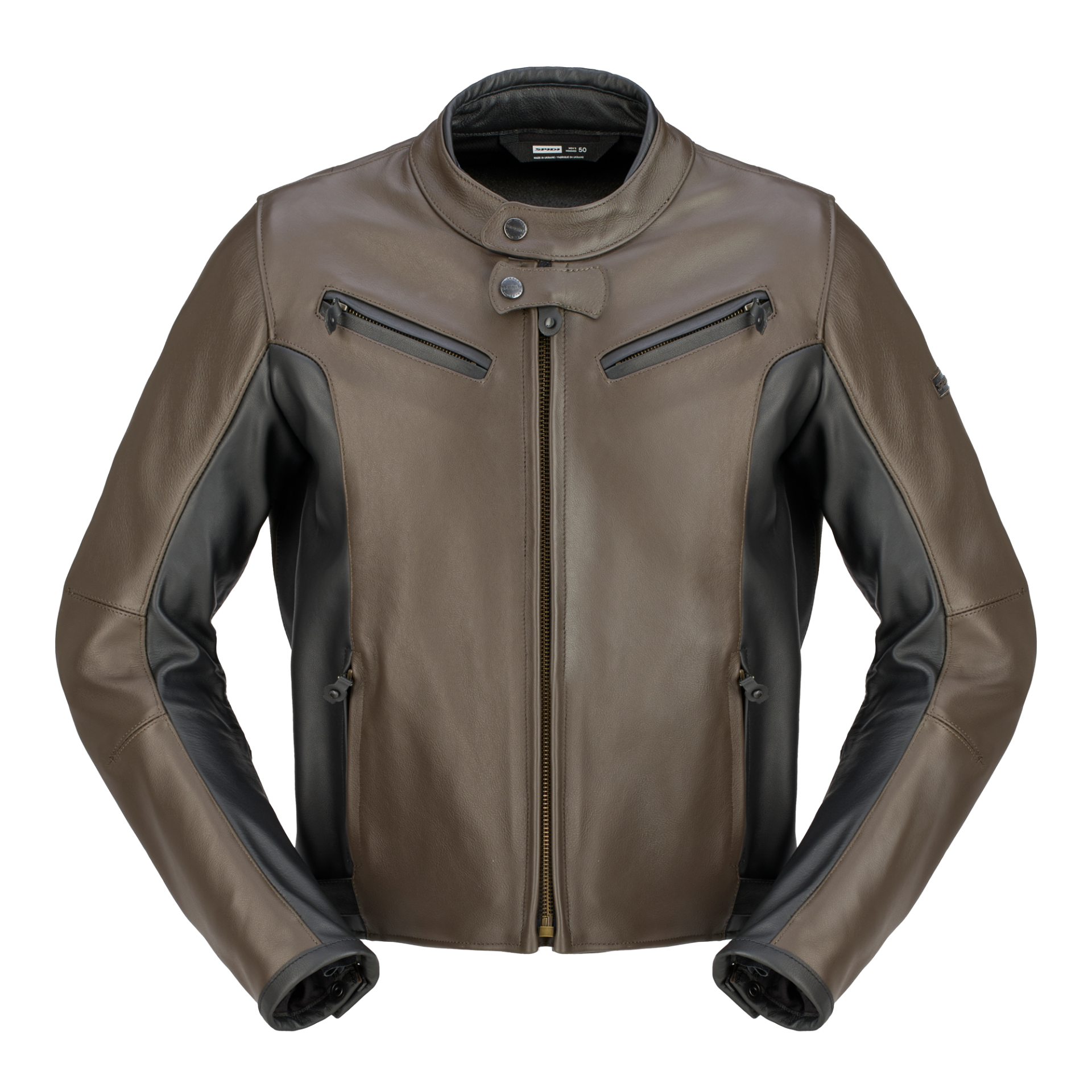 GIACCA PELLE UOMO SPIDI SPECIAL - marrone