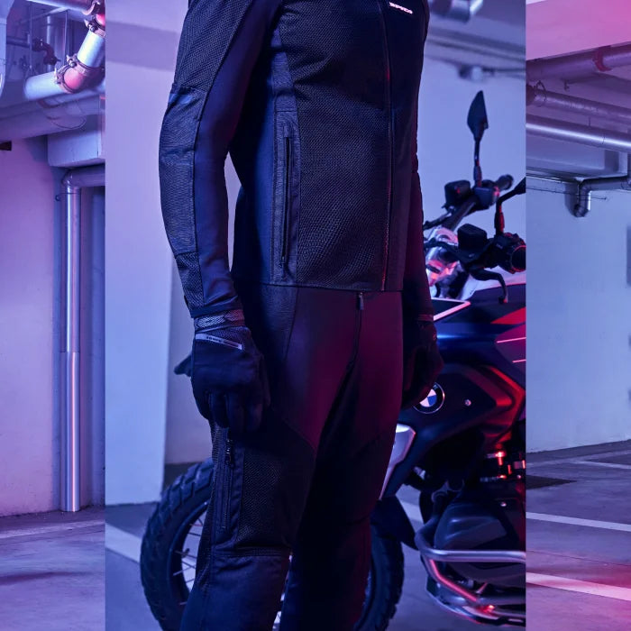 GIACCA UOMO ESTIVA SPIDI SUPER NET - nero