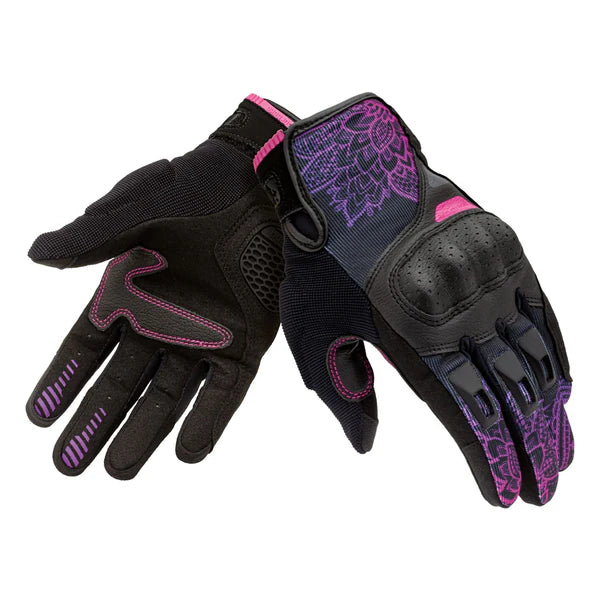 GUANTI DONNA ESTIVI TUCANO URBANO STACCA LADY - nero/viola