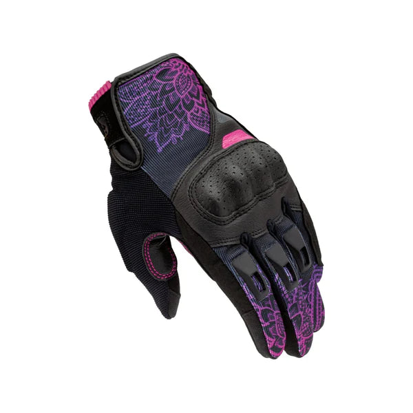 GUANTI DONNA ESTIVI TUCANO URBANO STACCA LADY - nero/viola