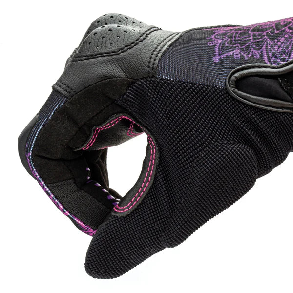 GUANTI DONNA ESTIVI TUCANO URBANO STACCA LADY - nero/viola