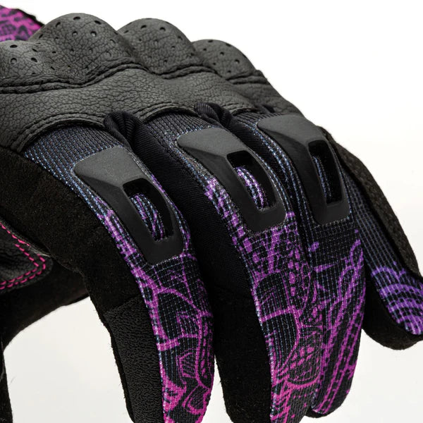 GUANTI DONNA ESTIVI TUCANO URBANO STACCA LADY - nero/viola