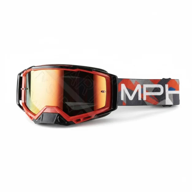 MASCHERA CROSS MPH OFF ROAD PRORACE - rosso blu grigio