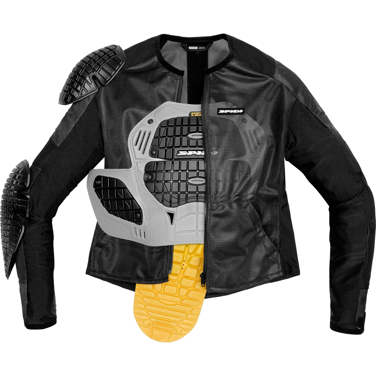 GIACCA UOMO ESTIVA SPIDI BASE-1 ARMOR - nero